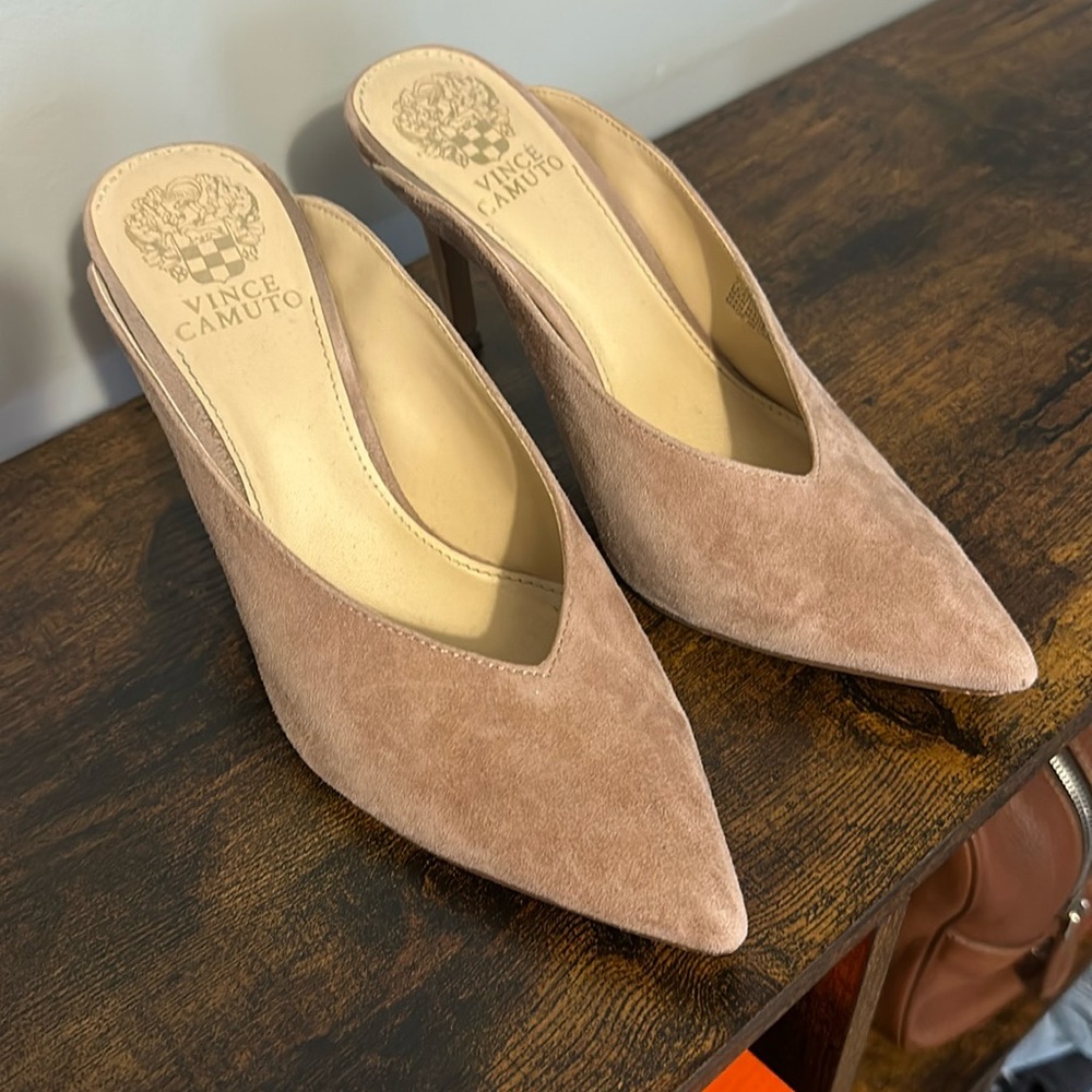 Vince Camino pointed toe stiletto mule